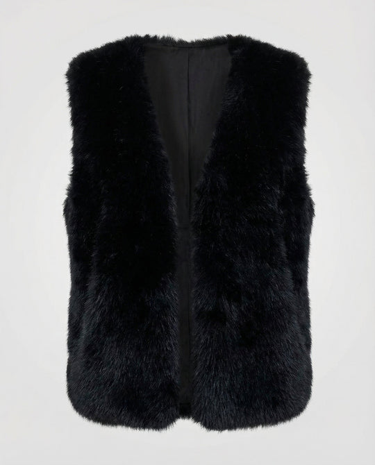 Faux Fur Weste Damen | R&B