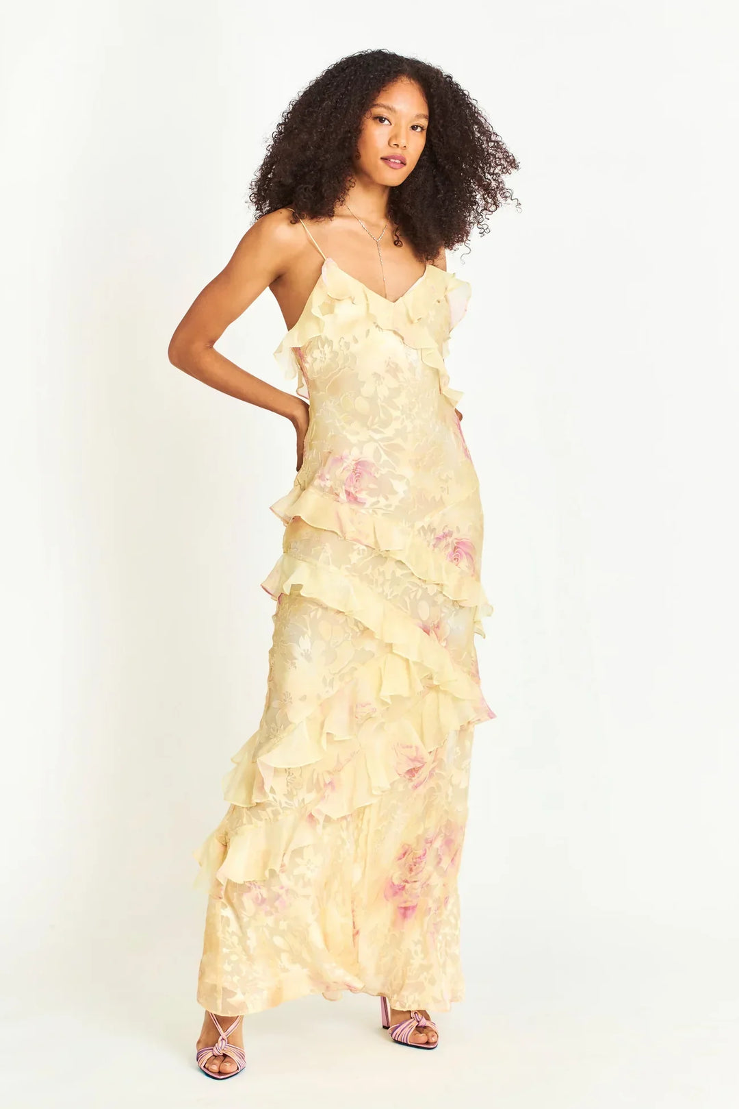 R&B | Ärmelloses Langes Kleid