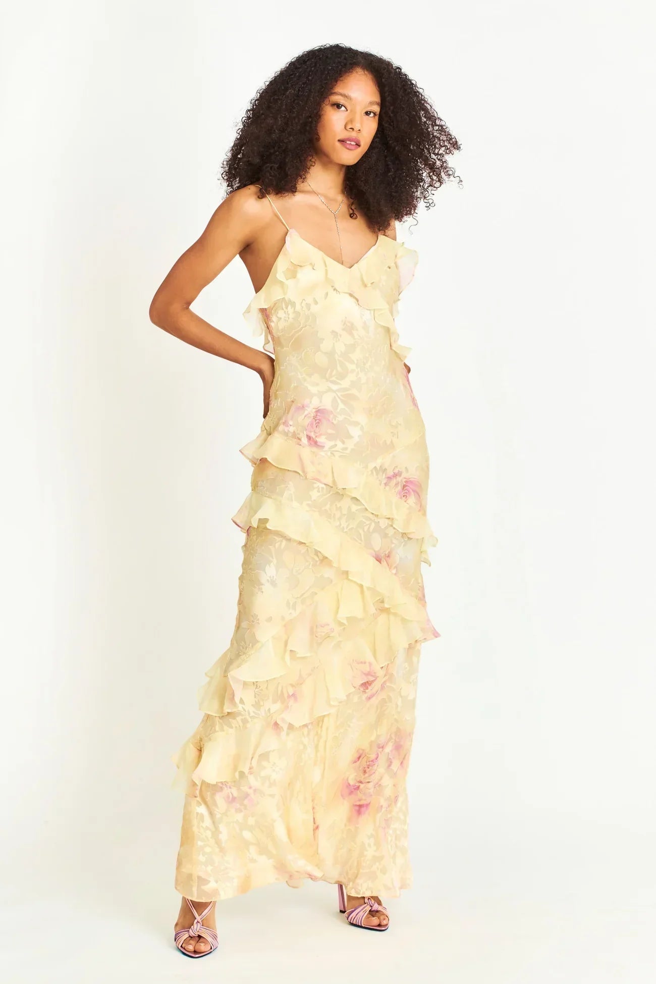 R&B | Ärmelloses Langes Kleid