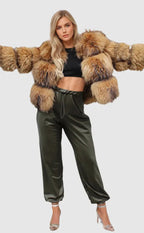 R&B | Stilvoller Kunstfell Jacke