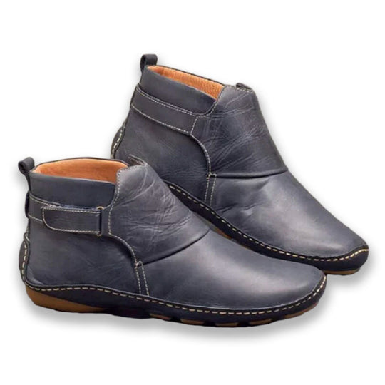 Imitatleder Damen Stiefeletten R&B