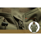 R&B | Wasserdichte Militärjacke mit Kapuze