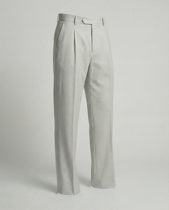 Herren Hose aus Wollmischung Slim Fit Mikro-Schlag Design