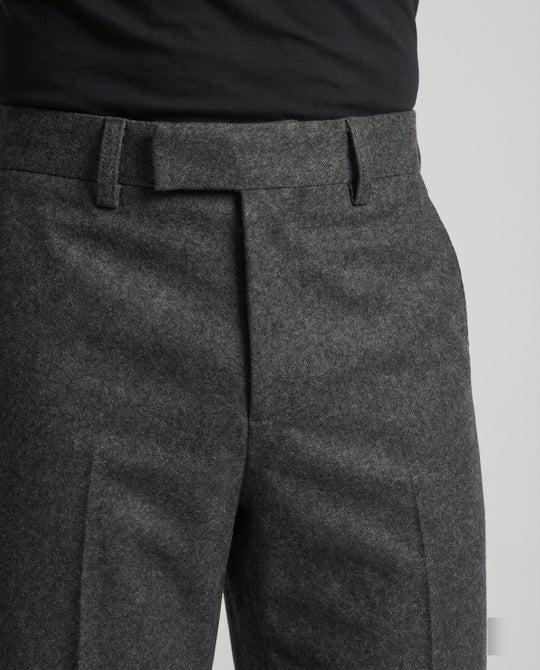 Schwere Herren Wollhose Selbsterwärmend Loose Fit Business Casual