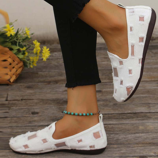Atmungsaktive Mesh Freizeitschuhe R&B