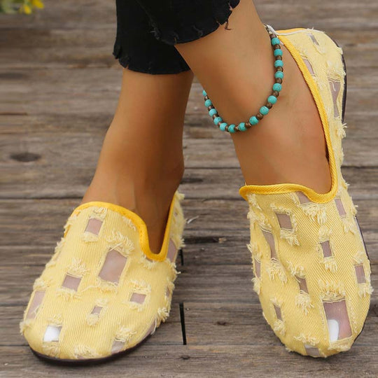 Atmungsaktive Mesh Freizeitschuhe R&B