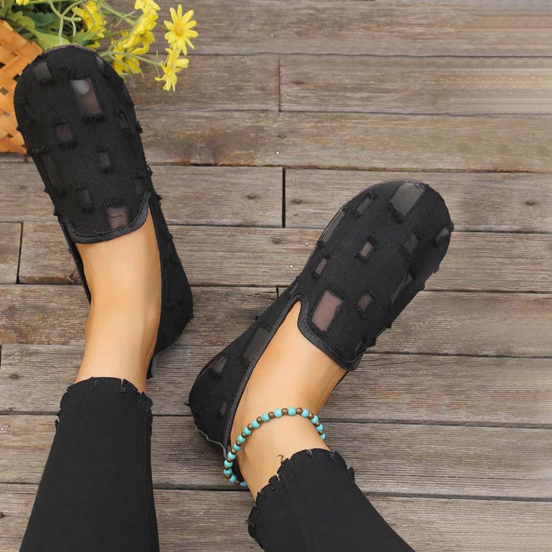 Atmungsaktive Mesh Freizeitschuhe R&B