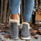 Warme Plüsch Schneestiefel R&B