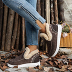 Warme Plüsch Schneestiefel R&B