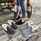 Warme Plüsch Schneestiefel R&B