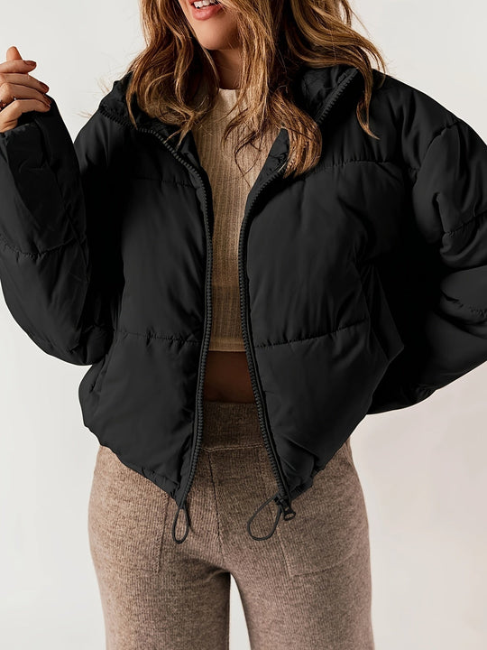 R&B | Damen-Steppjacke mit Reißverschluss - Lässige Alltagsjacke für Sie