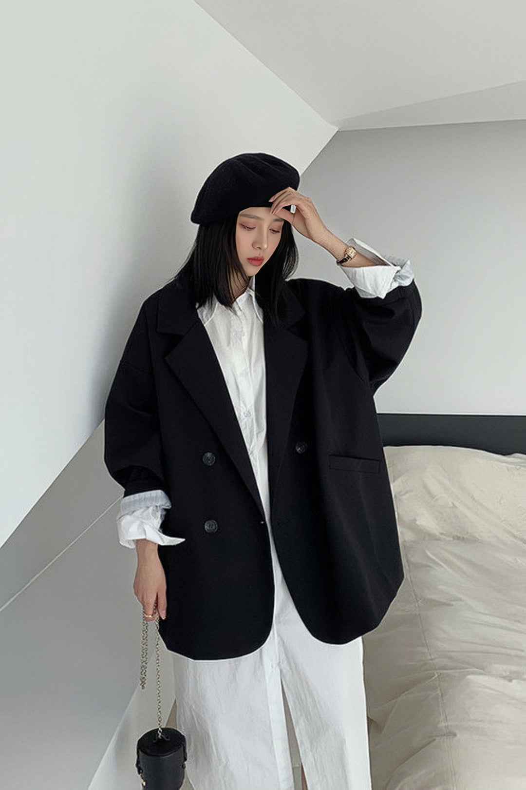 R&B | Koreanische Version Lockerer Mantel