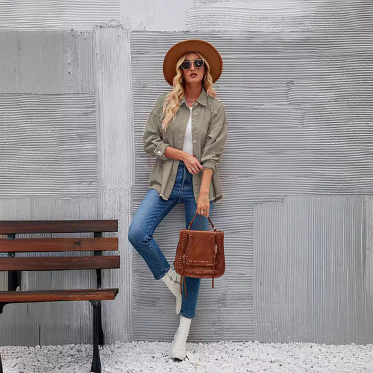 R&B | Denimjacken mit Knöpfen, Herbst
