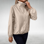 R&B | Herbstjacke mit Reißverschluss und Hohem Kragen, Leicht