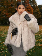 R&B | Fake,Fur,Mäntel mit Pelzlook, Kurz