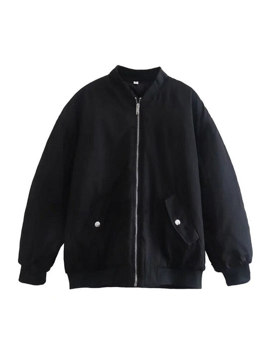 R&B | Übergangsjacke Bomberdetails, Trendy