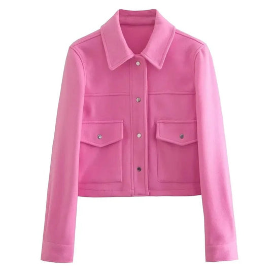 R&B | Übergangsjacke Kurz mit Knöpfen und Taschen