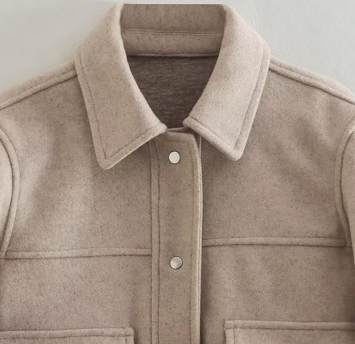 R&B | Übergangsjacke Kurz mit Knöpfen und Taschen
