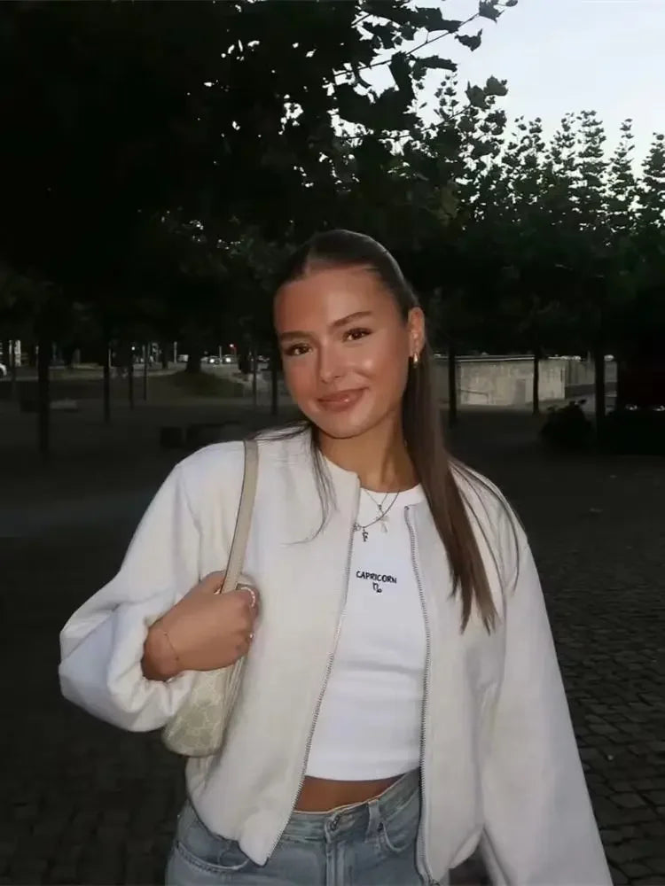 R&B | Übergangsjacke Reißverschluss Ribkanten, Modern