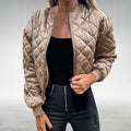 R&B | Übergangsjacke Quilt Bomber mit Reißverschluss
