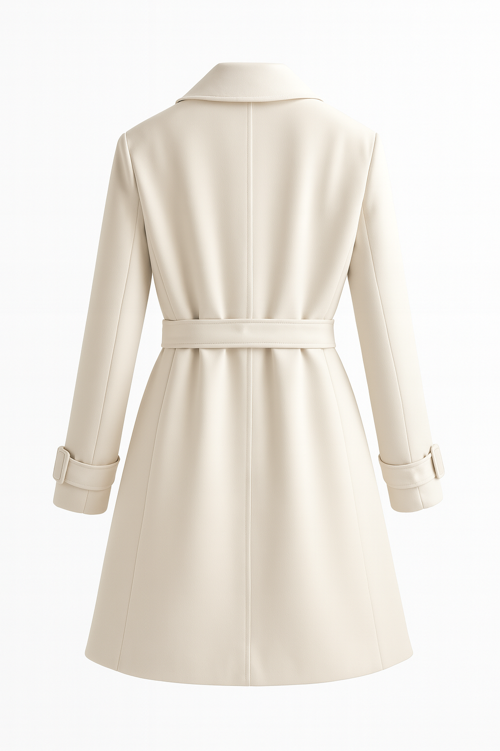 R&B | Trenchcoat mit Gürtel und Doppelknopfverschluss