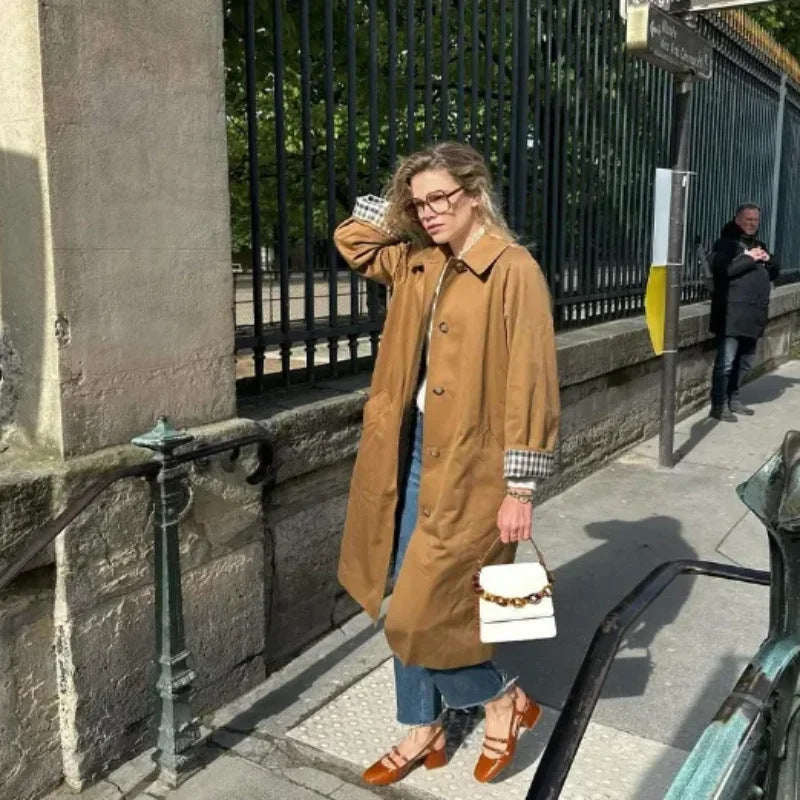 R&B | Trenchcoats mit Knopfverschluss, Lang