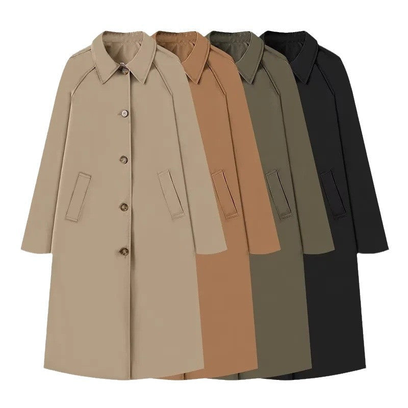 R&B | Trenchcoats mit Knopfverschluss, Lang