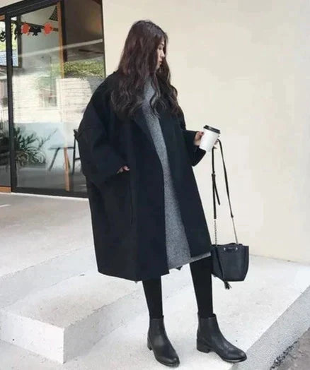 R&B | Trenchcoats mit Übergröße Design, Lang