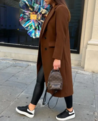 R&B | Winterjacke Lang Gefüttert, Zeitloser Schnitt