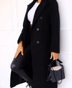 R&B | Winterjacke Lang Gefüttert, Zeitloser Schnitt