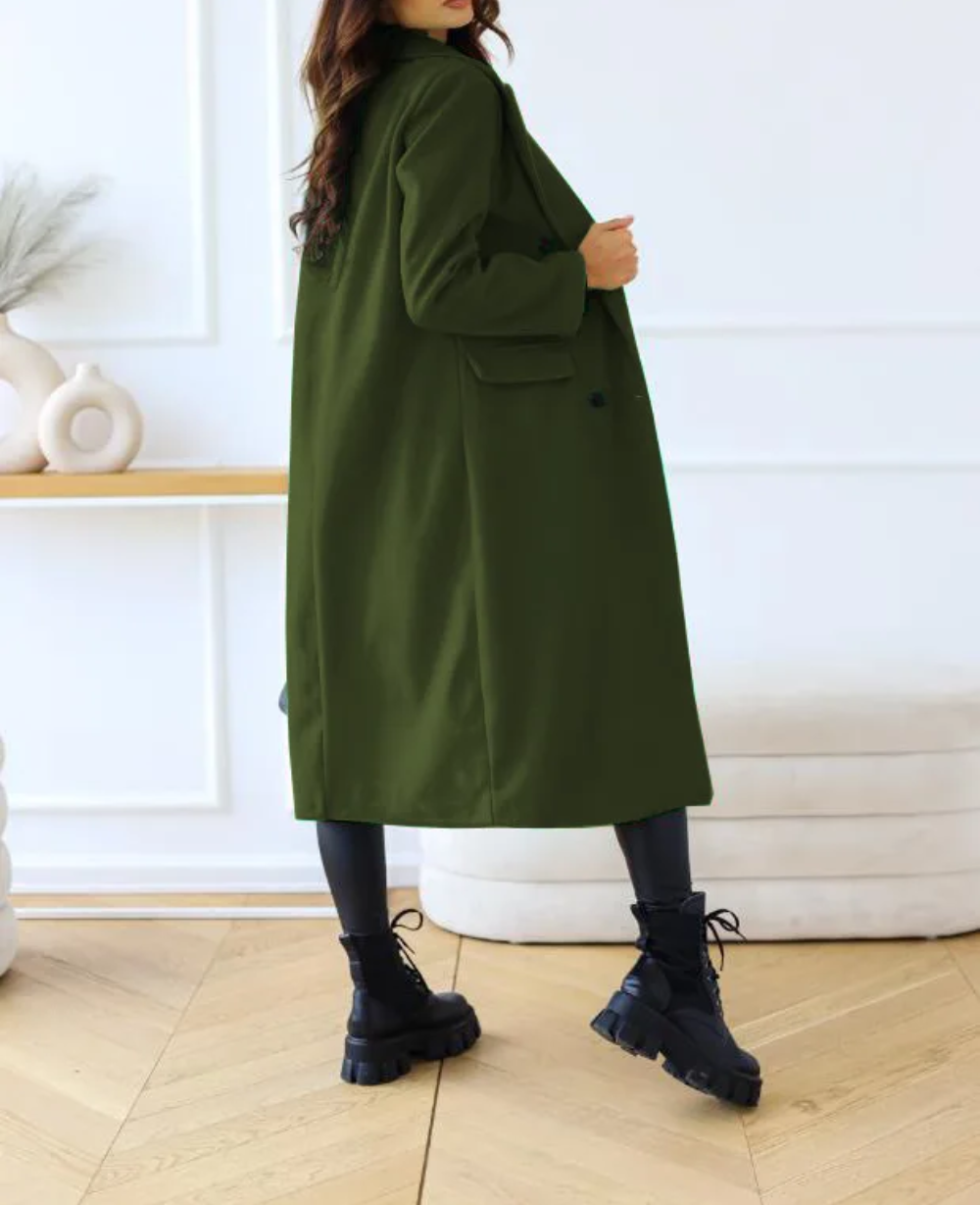 R&B | Winterjacke Lang Gefüttert, Zeitloser Schnitt