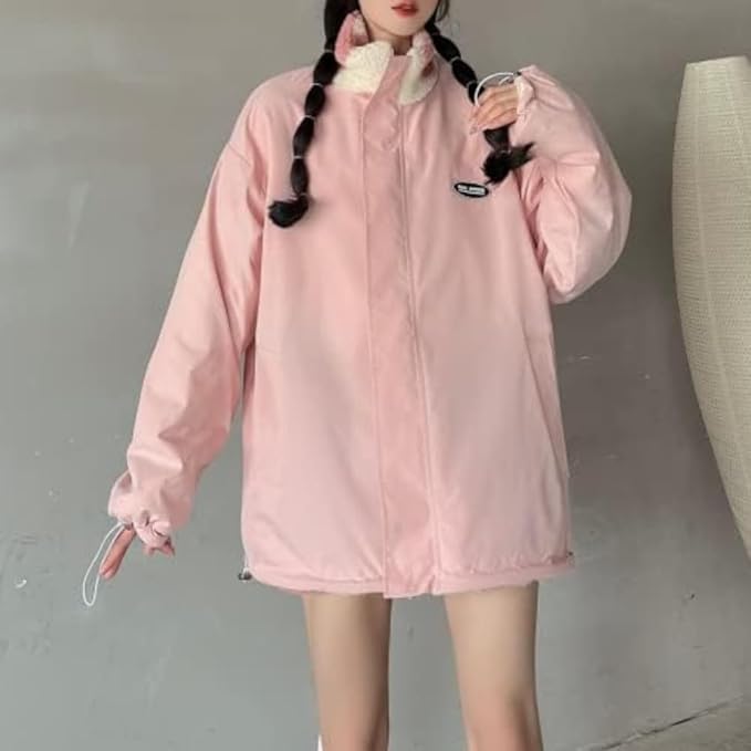 R&B | Winterjacke Fleece Futter, Herzprint