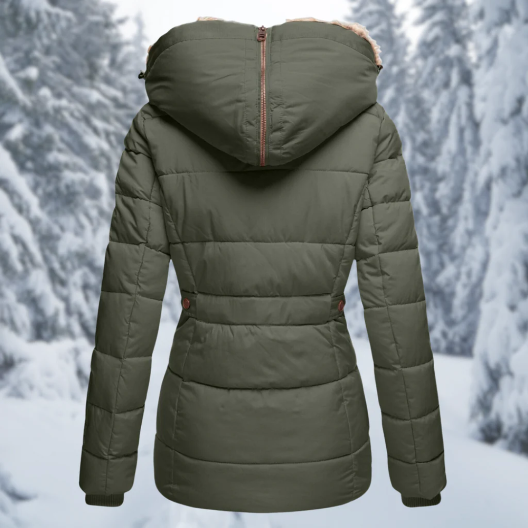 R&B | Winterjacke Kurz Gefüttert, Taillierte Passform