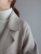 R&B | Winterjacke mit Gürtel, Lang