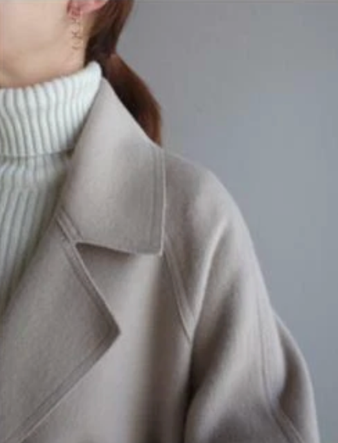 R&B | Winterjacke mit Gürtel, Lang