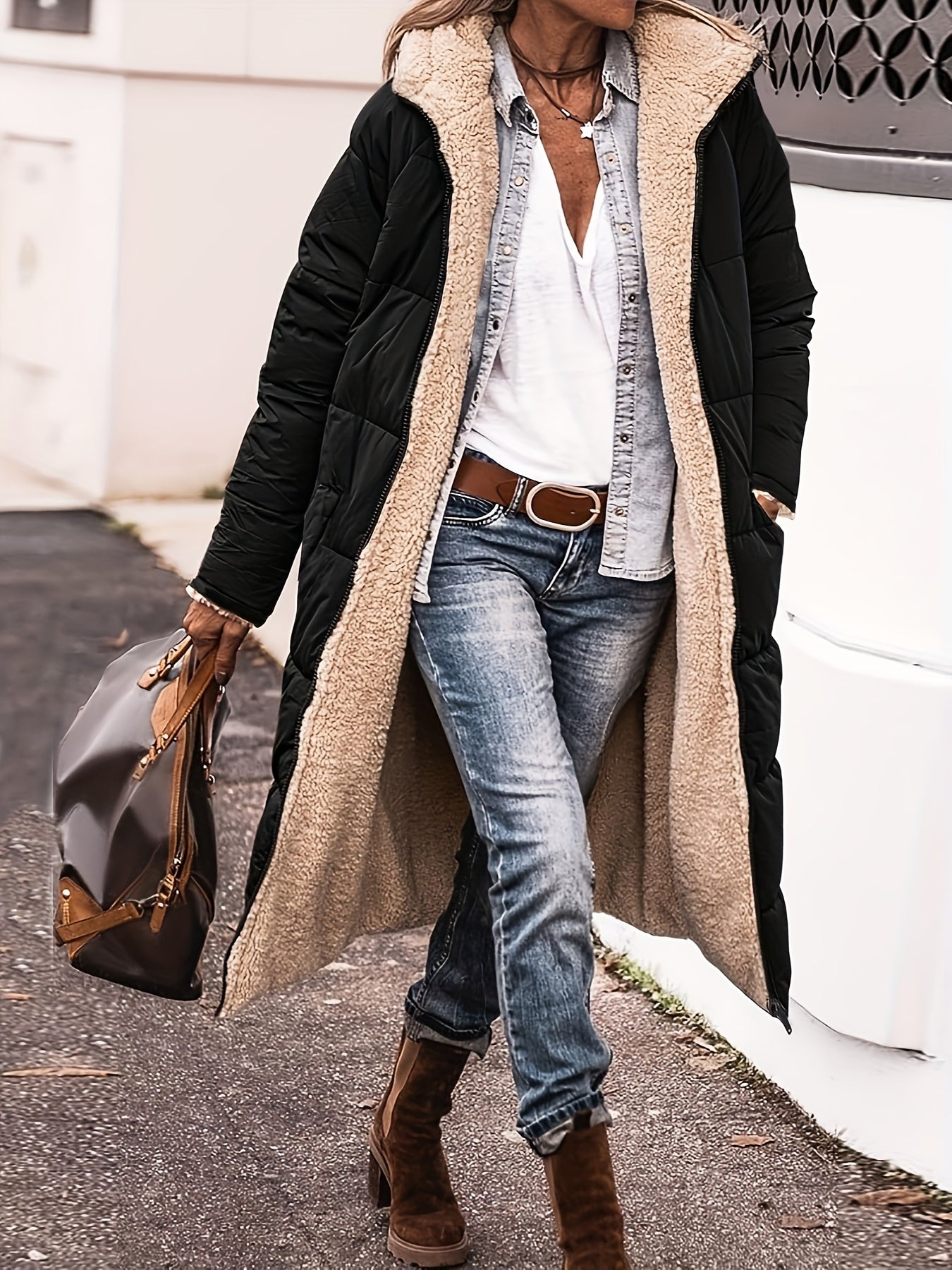 R&B | Winterjacke mit Teddyfutter, Winter