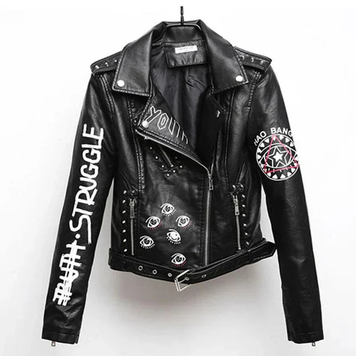 R&B | jacke Mit Coolem Aufdruck