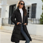R&B | Pufferjacke - stilvolle Damen Winterjacke mit Kapuze