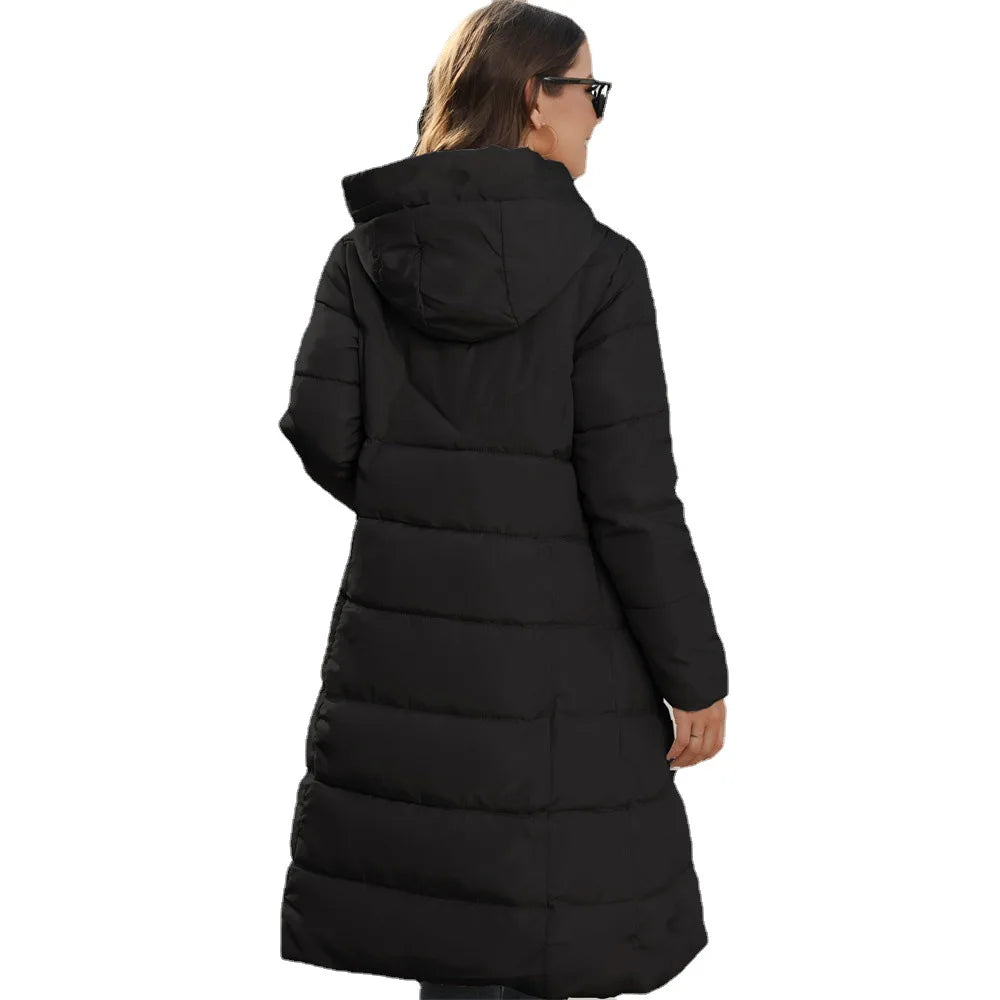 R&B | Pufferjacke - stilvolle Damen Winterjacke mit Kapuze