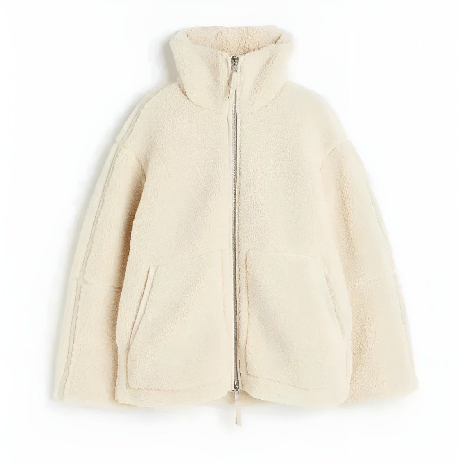 R&B | Oversize-Warmjacke für Frauen mit Reißverschluss Selindra