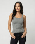 Damen Sommer Tank Top Slim Fit U-Ausschnitt Ärmellos