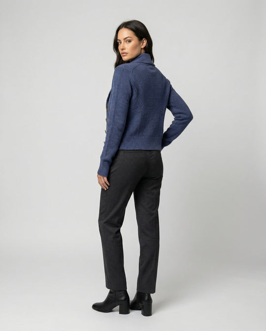 Damen Strickjacke Set Bestickter Cardigan mit Passendem Camisole Top