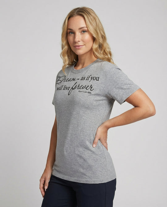 Damen T-Shirt Slim Fit Print Top Sommer