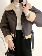 R&B | Winterjacke Aus Kunstleder