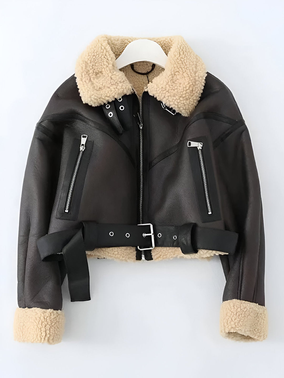 R&B | Winterjacke Aus Kunstleder