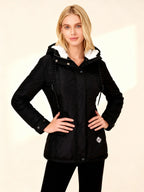 Damen Winterjacke mit Kapuze | Wattiert & Wasserabweisend