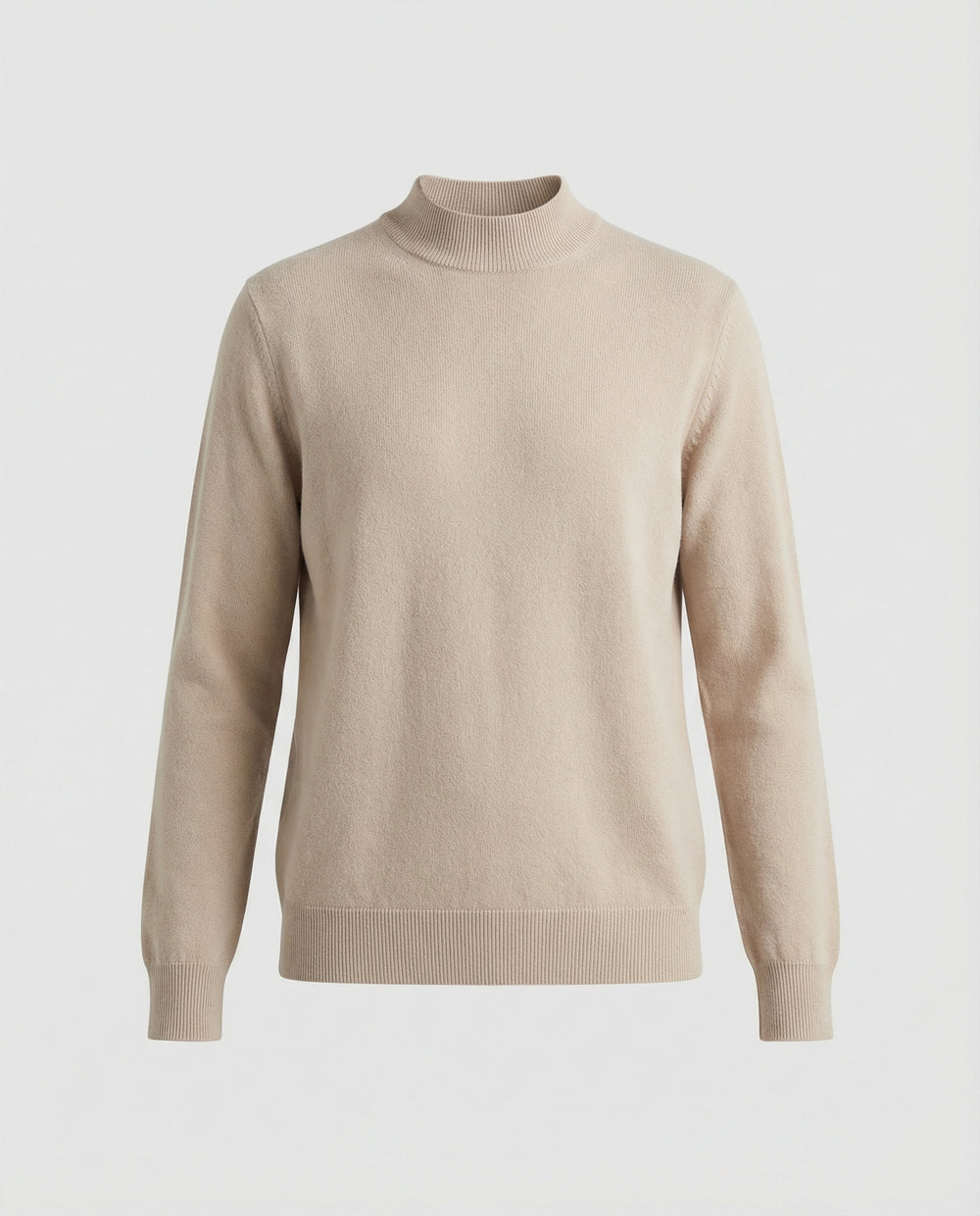 Feines Strickensemble mit Stehkragenpullover und komfortabler Elastikbundhose R&B