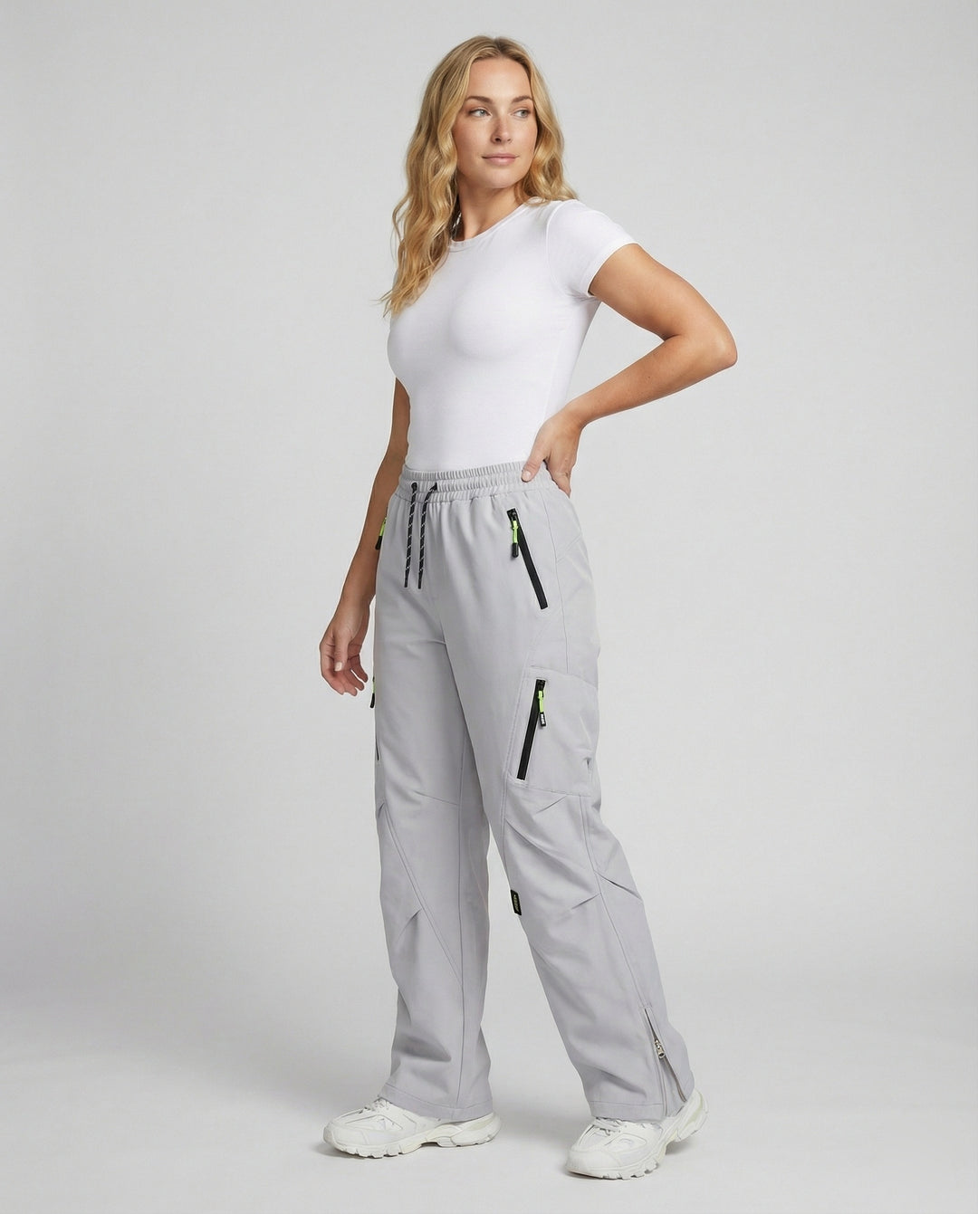 Gefütterte technische Skihose mit Cargo-Taschen, elastischem Tunnelzugbund und verstellbaren Beinabschlüssen R&B