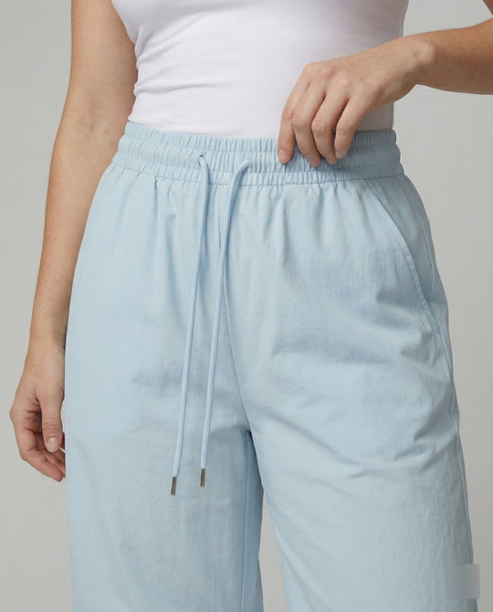 Lässige Taillenfaltenhose mit Tunnelzugschleife und elastischem Bund R&B