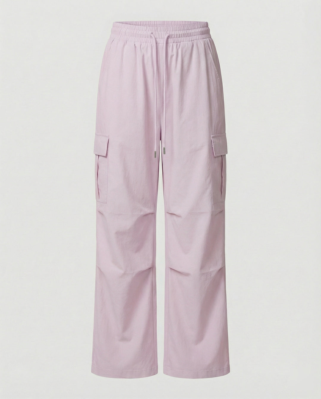 Lässige Taillenfaltenhose mit Tunnelzugschleife und elastischem Bund R&B